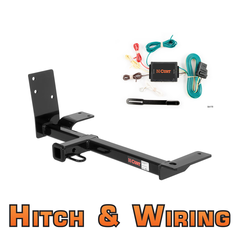 Curt Class 1 Trailer Hitch & Wiring for VW Beetle / Golf rugged ridge wiring diagram 