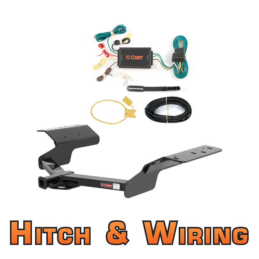 Curt Class 2 Trailer Hitch & Wiring for 2004-2009 Cadillac SRX