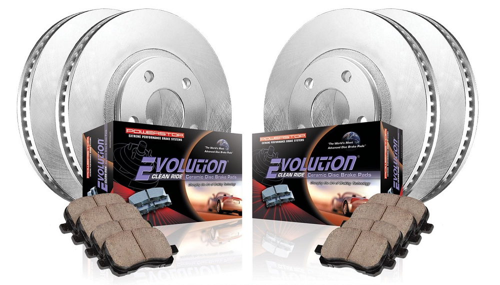 Autospecialty KOE375 1-Click OE Replacement Brake Kit Power Stop