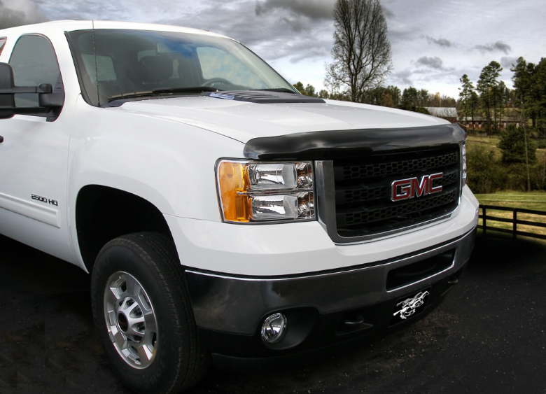 Stampede 2044-2 Smoke Contour Hood Shield for 07-10 Silverado 2500 HD//3500 HD