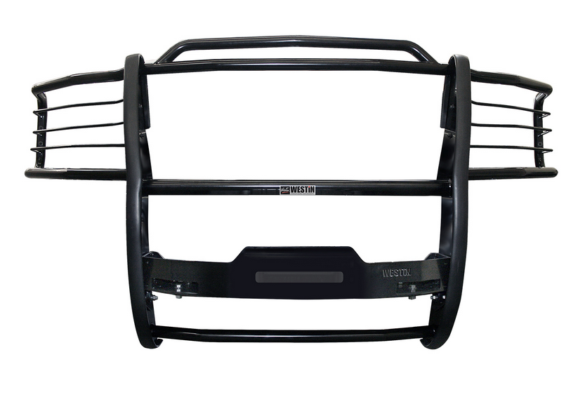 Westin 40-93845 Black Sportsman Winch Mount Grille Guard for Chevy ...