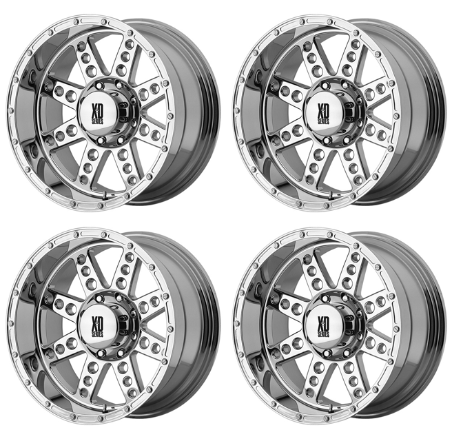 KMC XD766 DIESEL XD76622455276 RIMS SET OF 4 22X14 -76MM OFFSET 5X5.5 ...