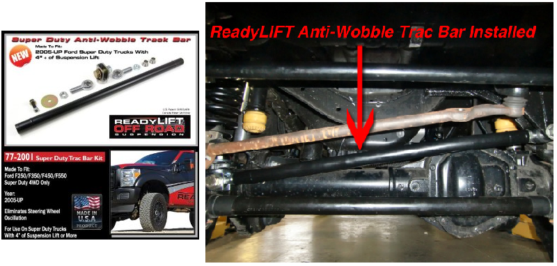 2008 Ford super duty track bar