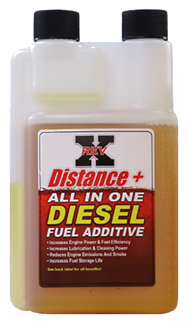 REV X RevX OIL Distance+ 8oz Diesel Fuel Additive Treatment Powerstroke ...