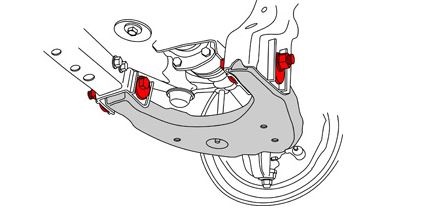 Toyota 2 Specialty Products 25425 Camber//Caster Cam Bolt Kit