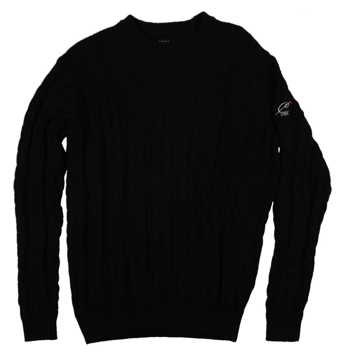 NEW MEN'S Ashworth Crewneck Golf Sweater Black SZ Large | eBay