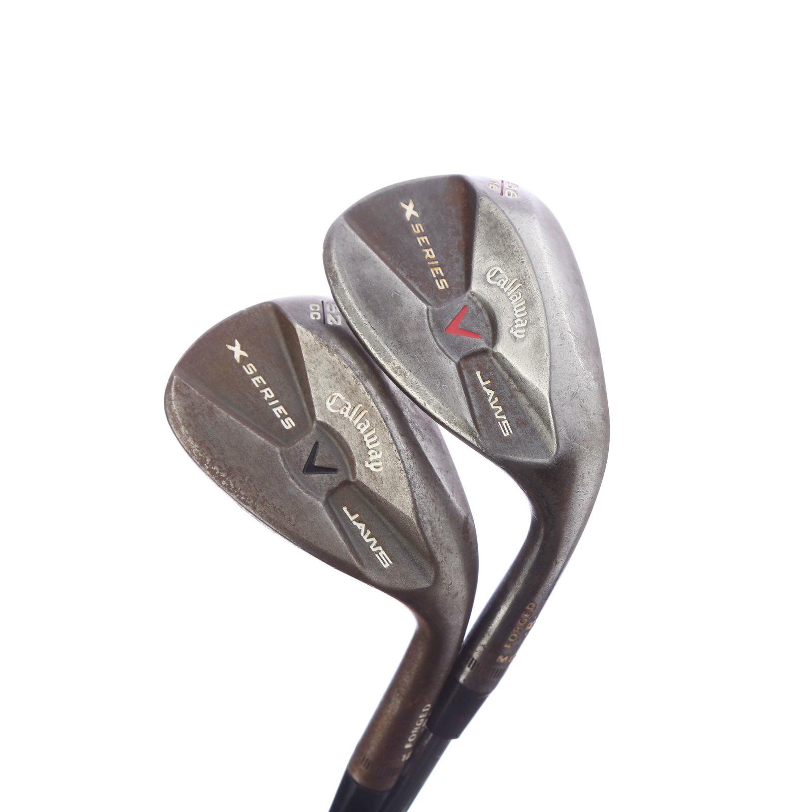 Callaway X Series Wedge Set Jaws CC Slate 52° Jaws Vintage 56° Steel RH ...