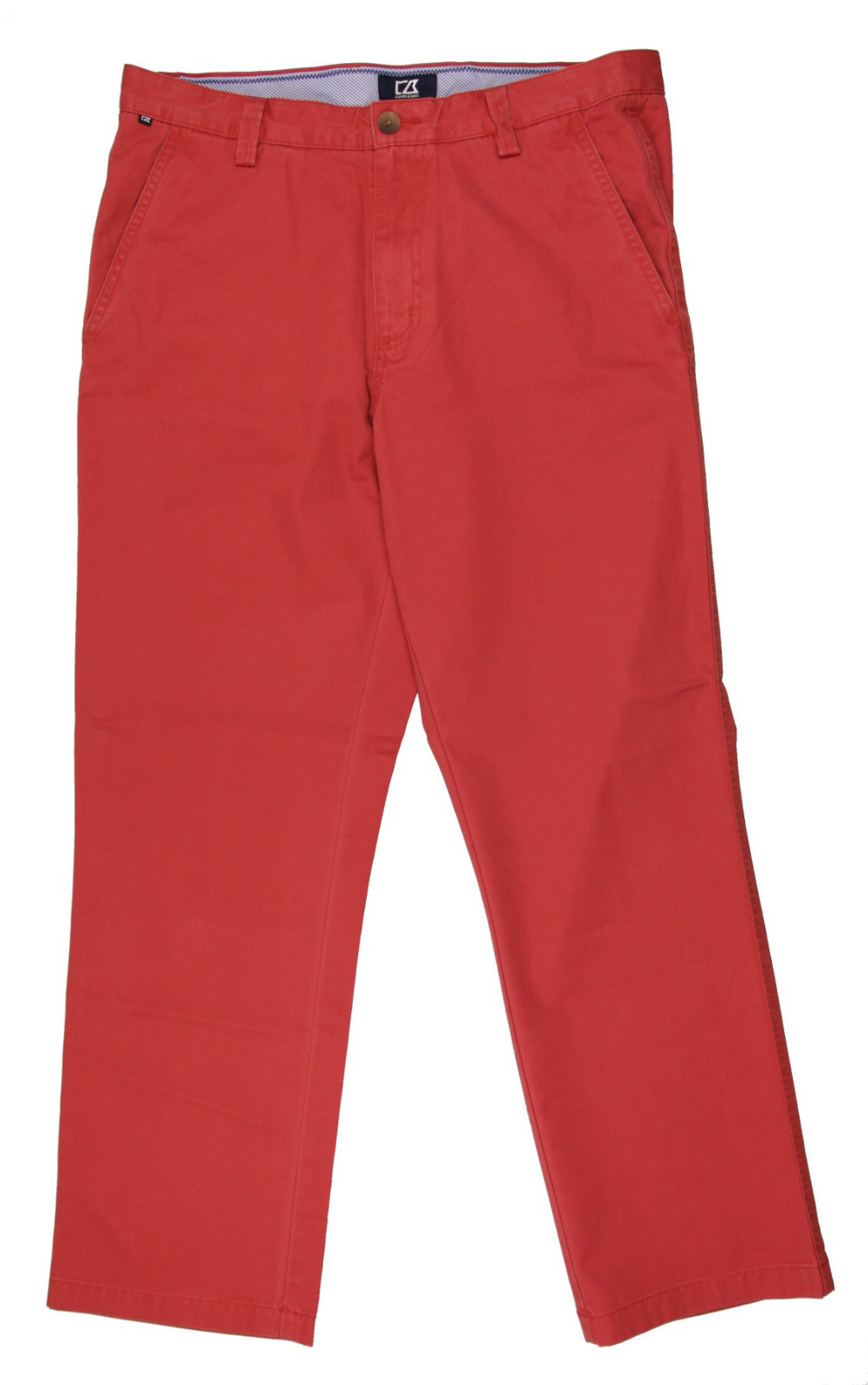 NEW MEN'S Cutter Buck Wash RED CB Golf Pants MCB00020 US Size 33W 30L ...