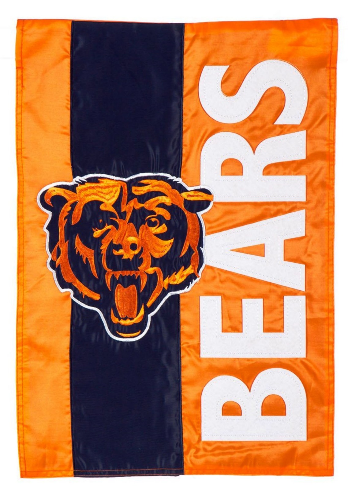 Chicago Bears Embellished Premium 2Sided Garden Flag Applique ...