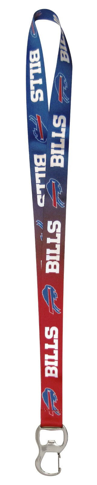 Buffalo Bills OMBRE PSG Premium Lanyard 2-sided Breakaway &hellip;