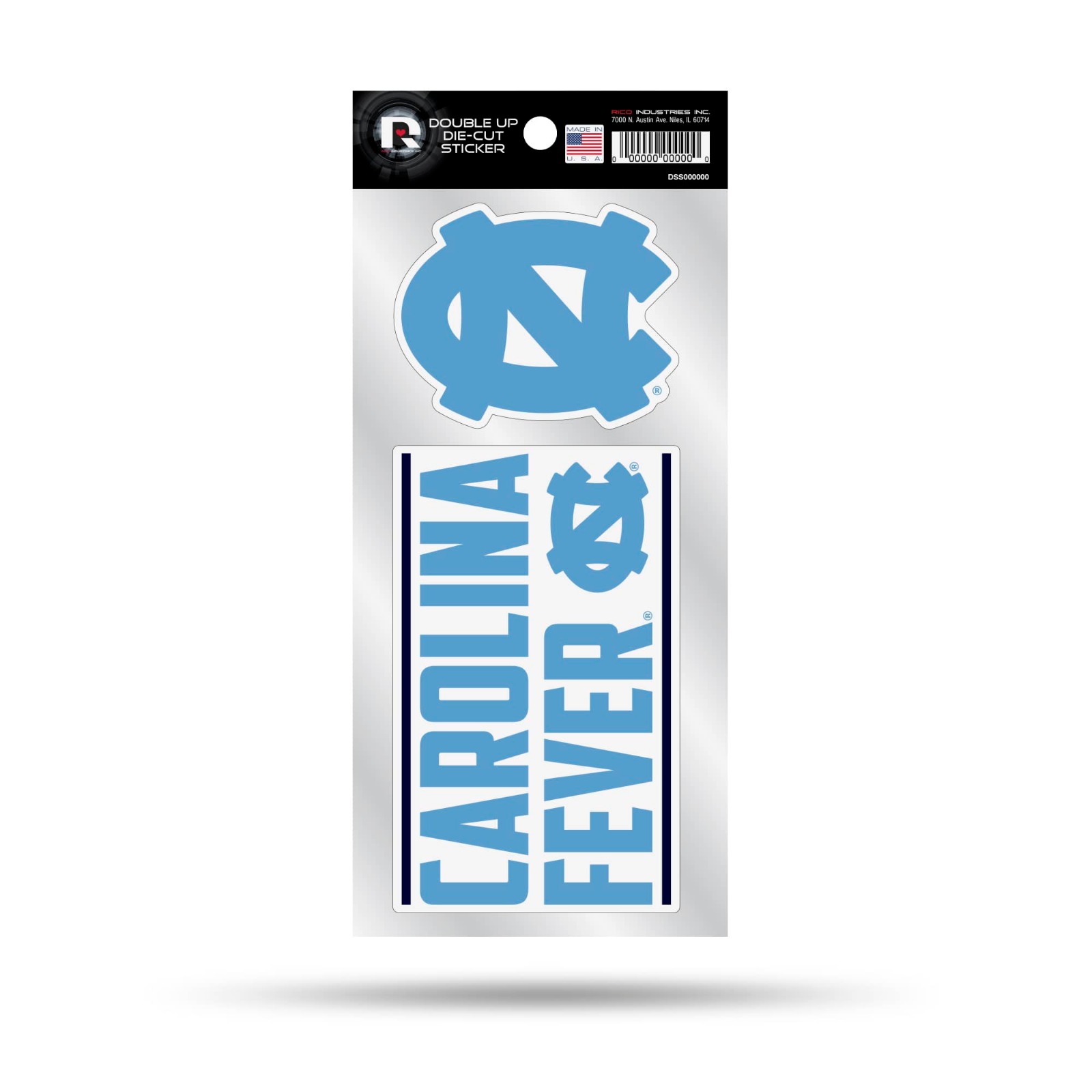 Window NC Decals and 1 Car Sticker 1 University of North Carolina UNC