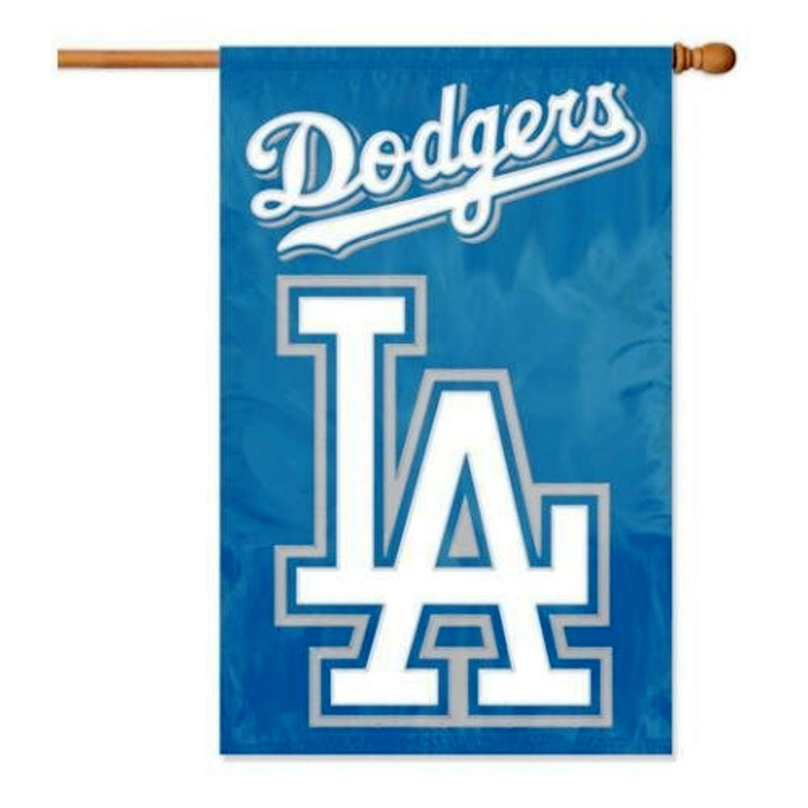 Los Angeles Dodgers 2-sided 28x44 Premium Embroidered Banner Flag ...