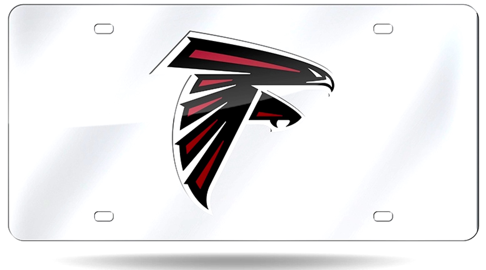 Details About Atlanta Falcons Logo Deluxe Laser Cut Acrylic Inlaid License Plate Tag Football