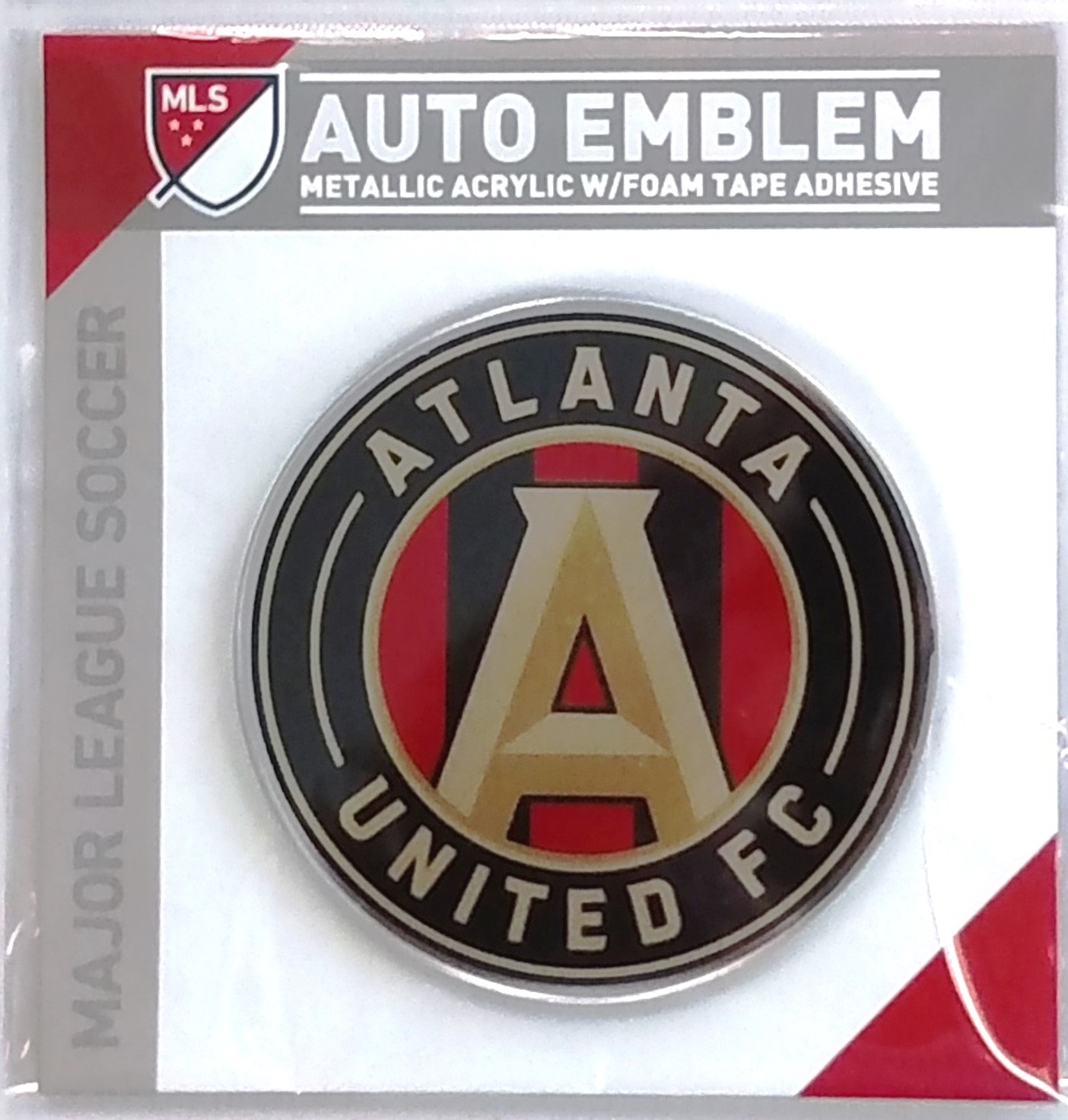Atlanta United FC Premium Raised Acrylic Auto Emblem Decal Soccer