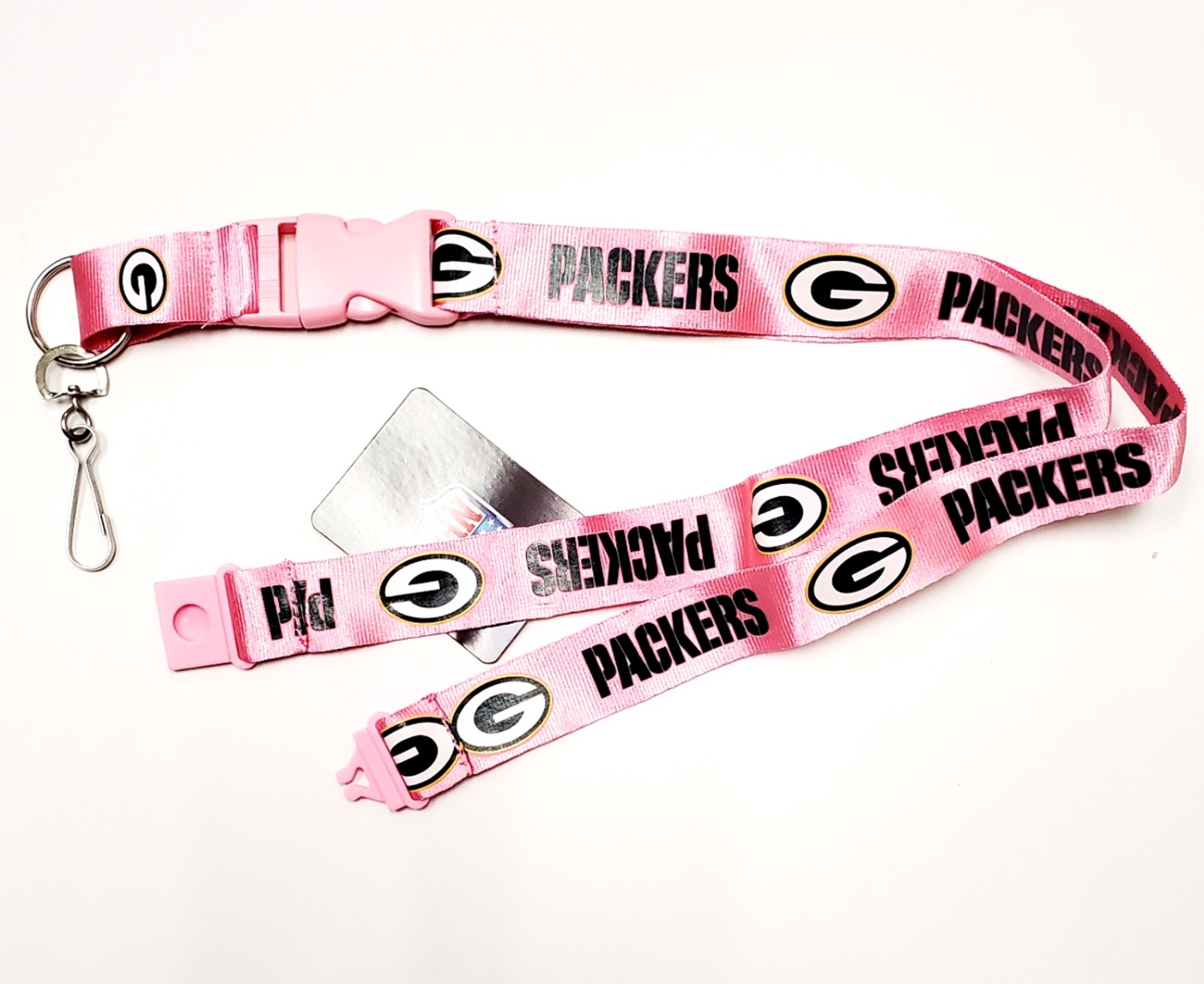 Download Psg Inc Green Bay Packers Pink Design Premium Lanyard 2 Sided Breakaway Clip Keychain Football Sports Outdoors Office Products Florent Dejardin Fr