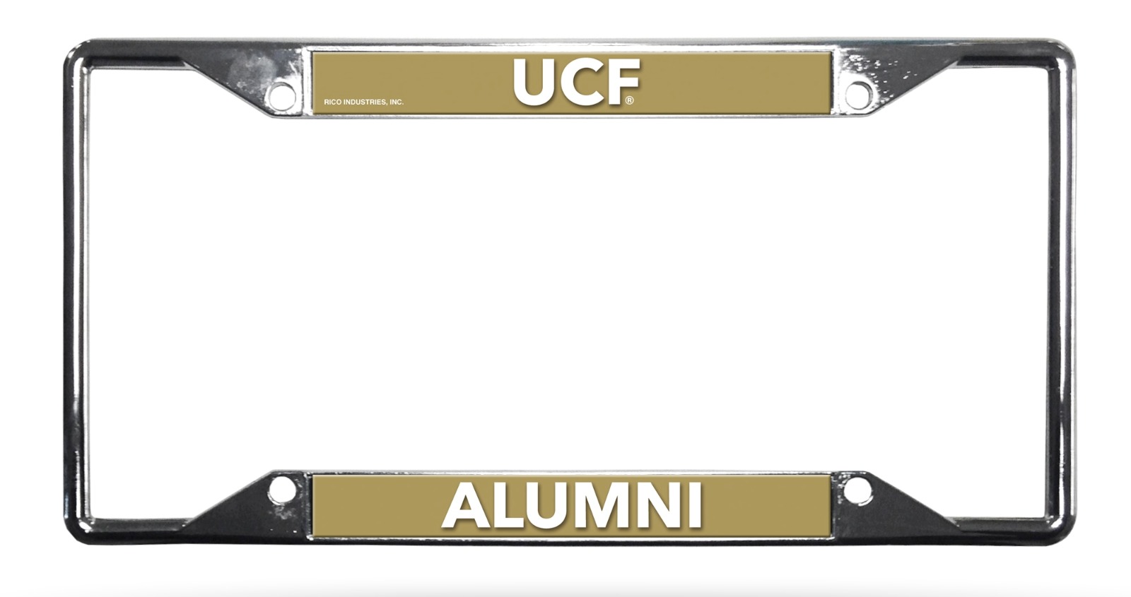 UCF Knights ALUMNI EZV Chrome Frame License Plate University of Central ...