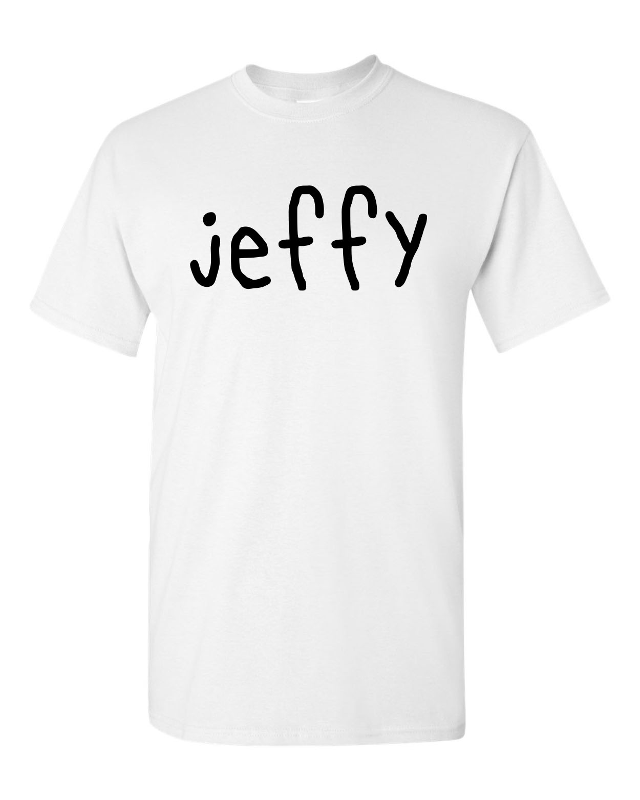 Jeffy Hanes Tagless Choose Either Youth New Men's Shirt Unisex Summer Casual Tee
