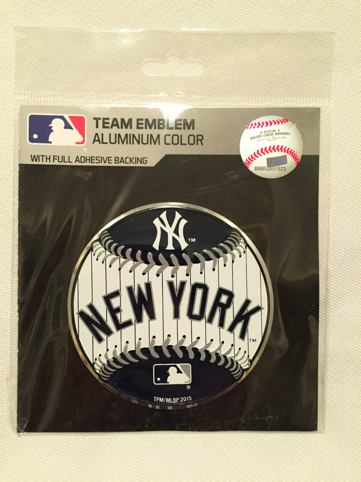 New York Yankees Baseball Color Emblem Free Shipping! MLB NEW