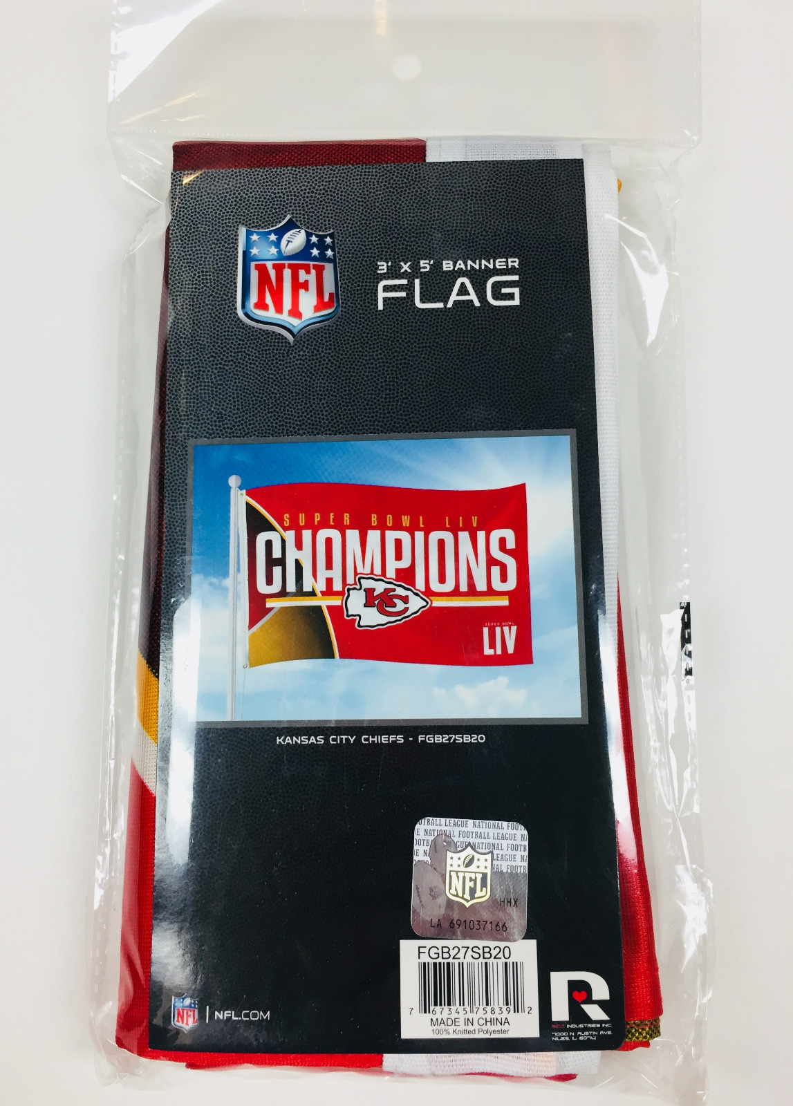 Kansas City Chiefs Super Bowl Champions Banner Flag 3x5 Feet Free Ship ...