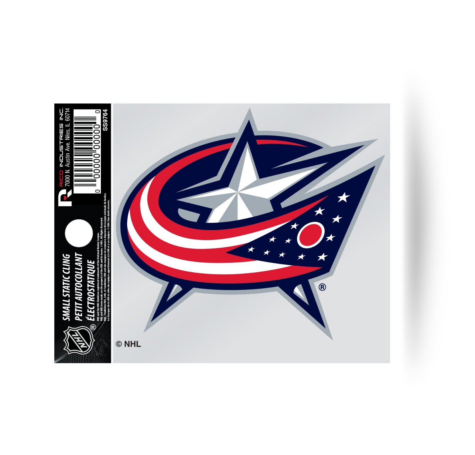 Columbus Blue Jackets Logo Static Cling Decal Sticker NEW ...