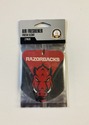 Arkansas Razorbacks Air Freshener Fresh Scent 2 Pa