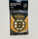 Boston Bruins Air Freshener Fresh Scent 2 Pack Car