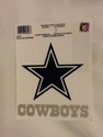 Dallas Cowboys Static Cling Sticker NEW!! Window o