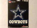 Dallas Cowboys Logo Die Cut Decal NEW!! 5 X 5 Wind