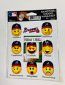 Atlanta Braves Emotion Mood Magnet 8 Emotions 5x6 