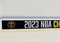 Denver Nuggets 2023 NBA Champions White License Pl