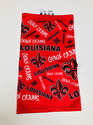 Louisiana Ragin Cajuns Gaiter Mask Fan Wrap One Si