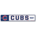 Chicago Cubs Street Sign NEW! 4"X19" "Cubs Way" Ma