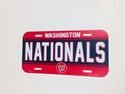 Washington Nationals Logo Plastic License Plate NE