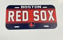 Boston Red Sox Plastic License Plate NEW!! Free Sh