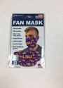 LSU Tigers Purple Fan Mask One Size Fits Most NEW!