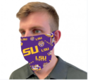 LSU Tigers Fan Masks 3 Pack One Size Fits Most NEW