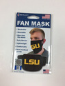 LSU Tigers Black Fan Mask One Size Fits Most NEW! 