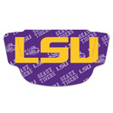 LSU Tigers "LSU" Purple Fan Mask One Size Fits Mos