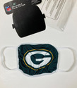 Green Bay Packers Mask One Size Fits Most NEW! Cov