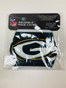 Green Bay Packers Mask One Size Fits Most NEW! Cov