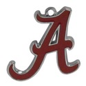 Alabama Crimson Tide State Outline Charm Necklace 