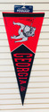 Georgia Bulldogs Retro Logo Premium Pennant Felt W