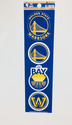 ***a merge Golden State Warriors Set of 4 Decals S