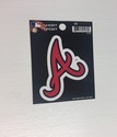 ***A Merge***Atlanta Braves 3" x 2" Die-Cut Decal 