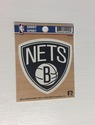 Brooklyn Nets 3" x 3" Die-Cut Decal Window, Car or