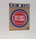 Detroit Pistons 3" x 3" Die-Cut Decal Window, Car 