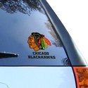 Chicago Blackhawks Logo Static Cling Decal Sticker