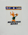 Milwaukee Bucks Retro Logo Die-Cut Decal 3x3 Inche