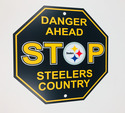 Pittsburgh Steelers Stop Sign "Steelers Country" N