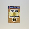 Denver Nuggets 2023 NBA Champions Die-Cut Decal Wi